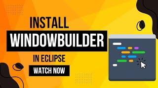 Getting Started with WindowBuilder in Eclipse by - M J H Nahid