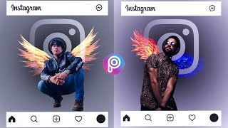 Instagram Icon Viral Ideas in Picsart Editing Tutorial | Photo Editing Tutorial 2021