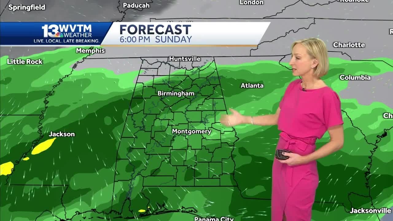 Dry and mild for Alabama this week, but rain moves back in by the ...
