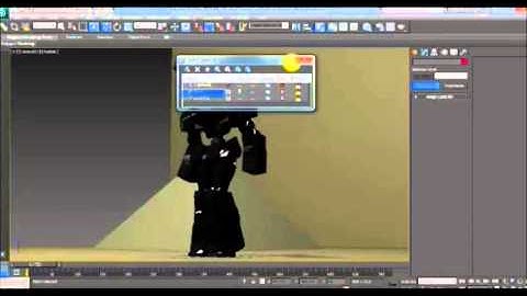 [Animation] 3D Mech Walk test 1
