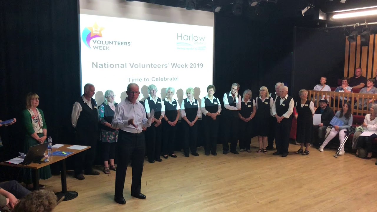 Volunteers Week The Harlow Playhouse volunteers YouTube