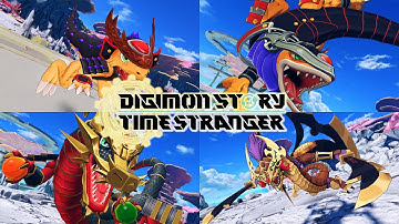Ouryumon Evolution, Special Skills & Win Screen - Digimon Story: Time Stranger