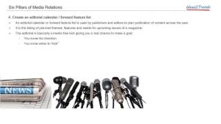 Six fundamentals of media relations and public relations