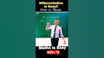 Differentiation is Easy 🔥| Class 12 Maths | NCERT Ex 5.4 | Differentiation Class 12 #ytviral #shorts