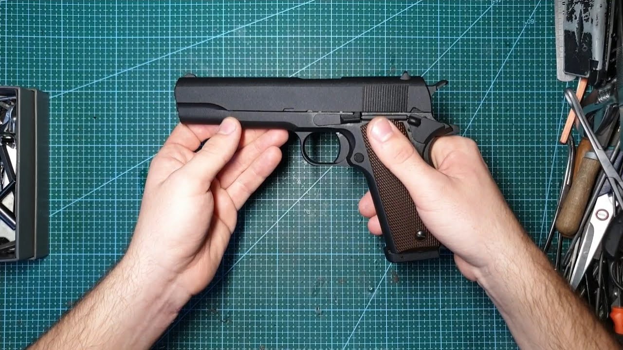 Recenzja repliki pistoletu Colt M1911 A1 (KP1911) od firmy KJW