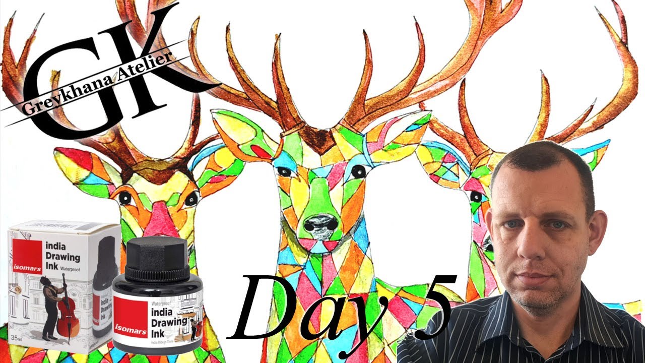 Inktober 2025 : Day 5 - Deer