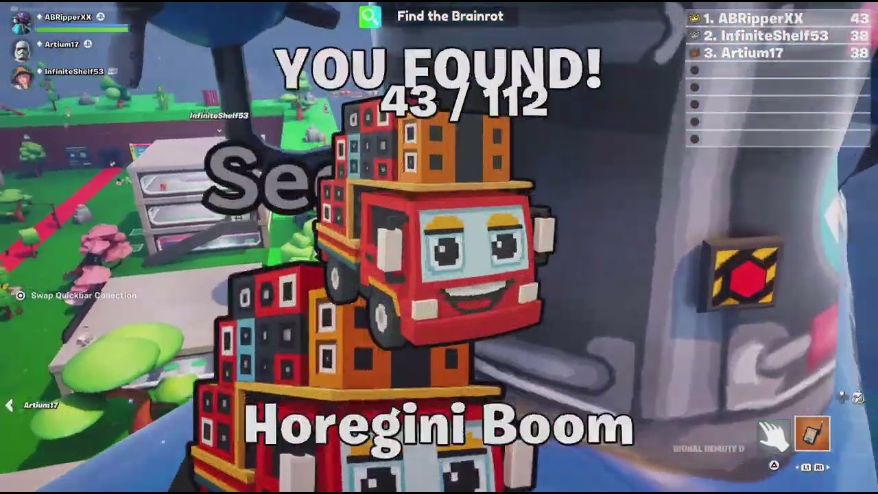 FIND A BRAINROT FORTNITE CREATIVE