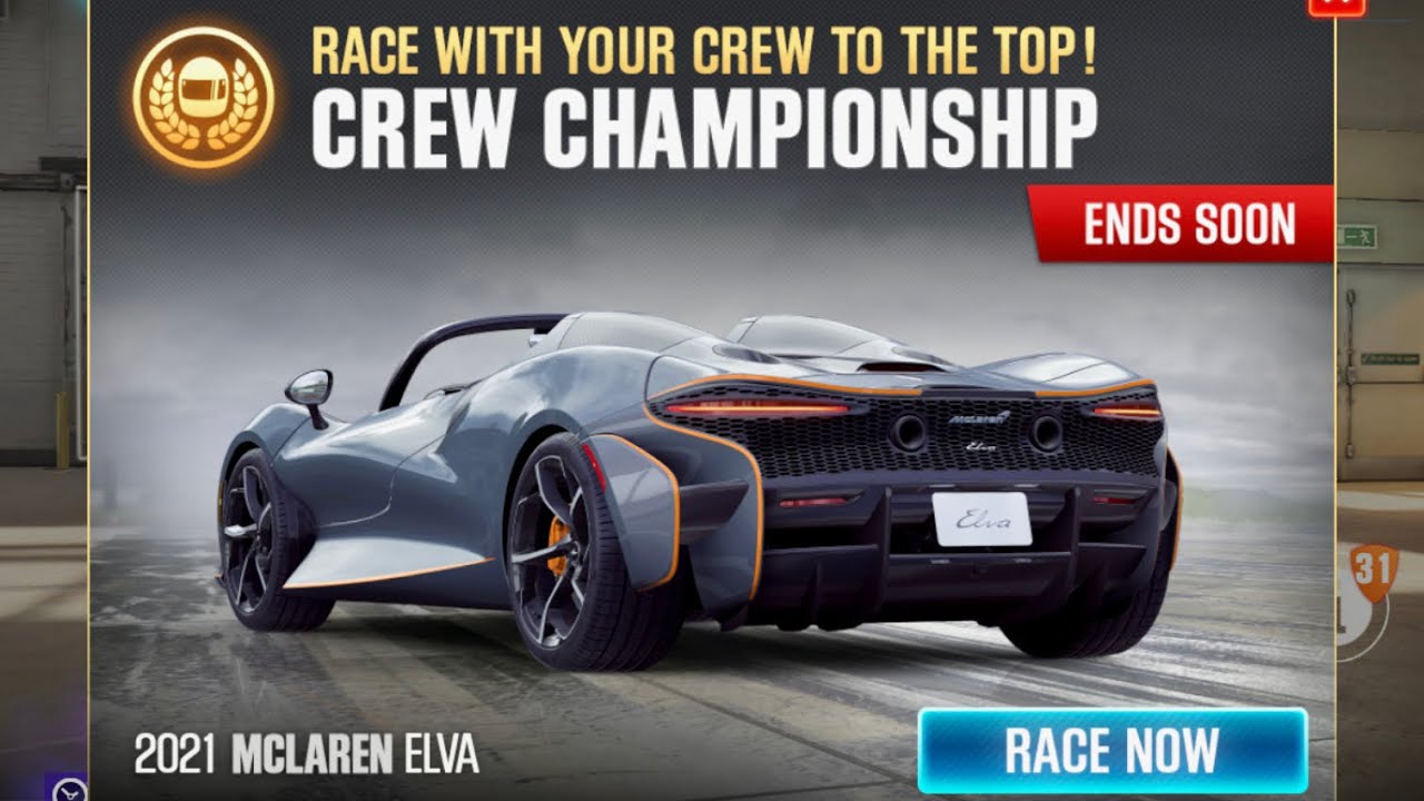 McLaren Elva ‘21 | Prestige Cup Prize Car | CSR2