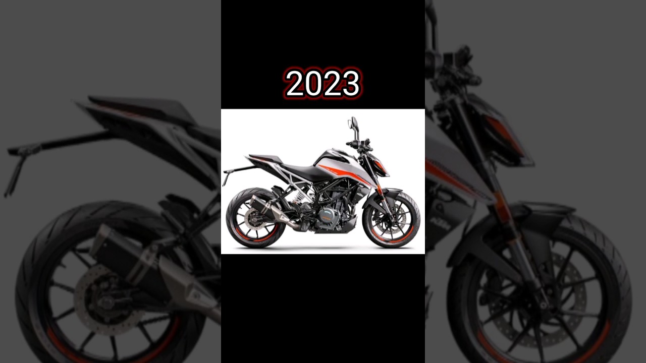 Evolution of KTM Duke 390 bike 😱😍 