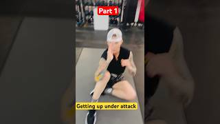 Getting up under attack -With head protection.  #360kombat #executiveprotection