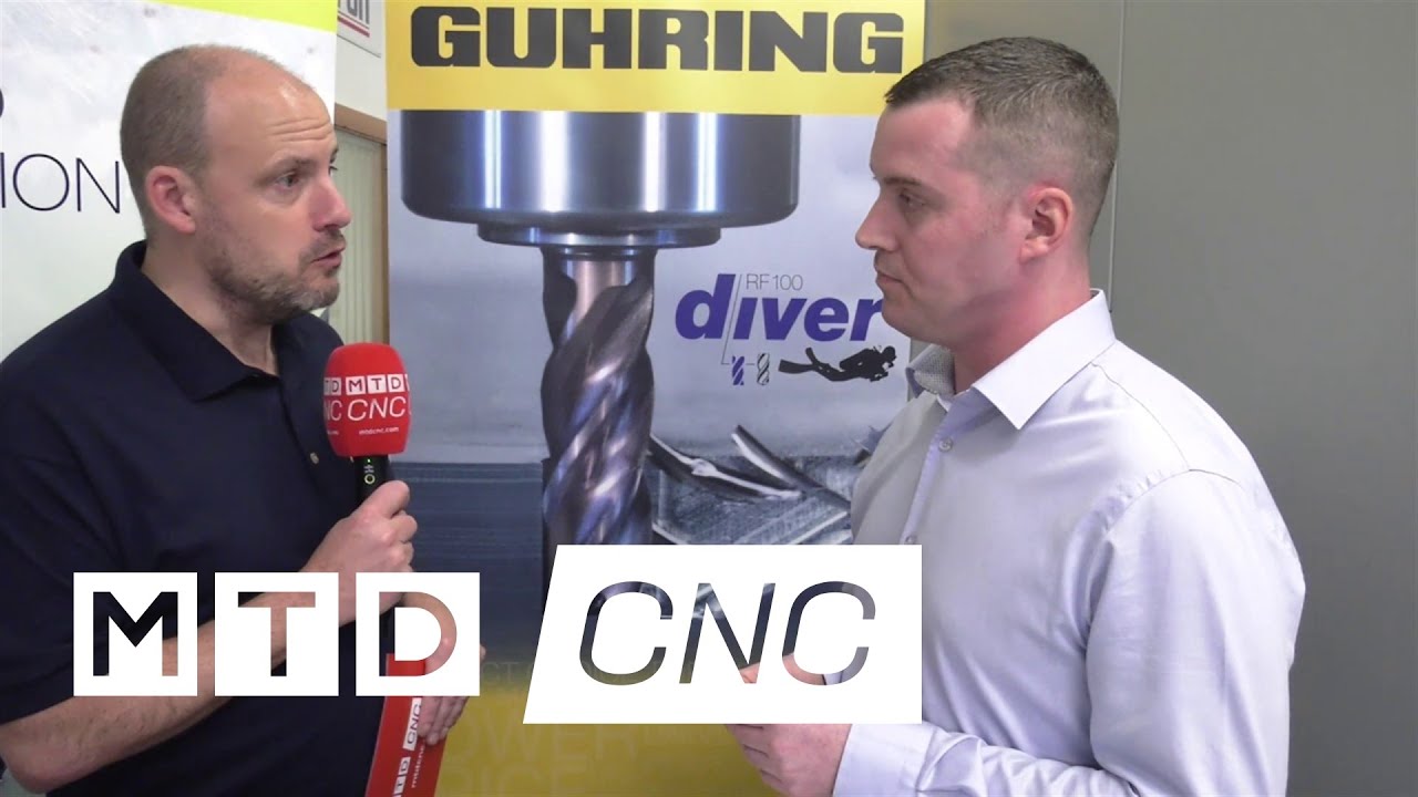 Guhring RT100 AL drill for ALL aluminium at the ETG Ireland Open House