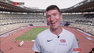 JAKE WIGHTMAN  Silver Medal interview World 1500m Championships 2025