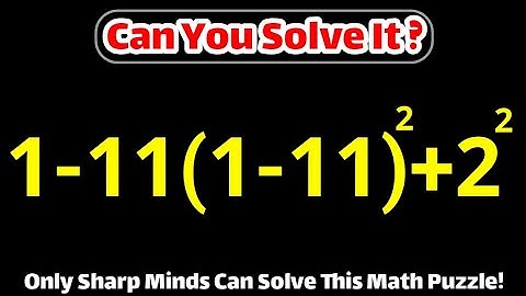 The Order of Operations Isn’t Always Easy! Can You Solve This math Question?
