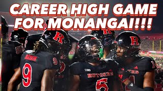 Kyle Monangai career high game vs Temple highlights!! | BEAST!! | Go Rutgers!! | 9/9/23!!