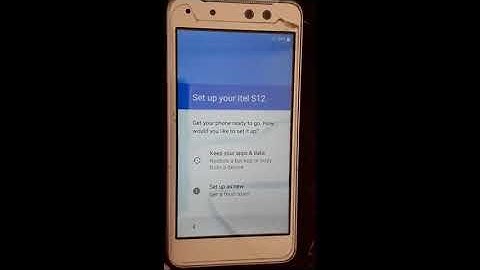 How to bypass frp for itel S12 nought  without computer