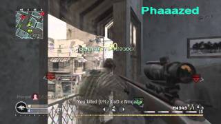 Call of Duty 4 No Scope across map.