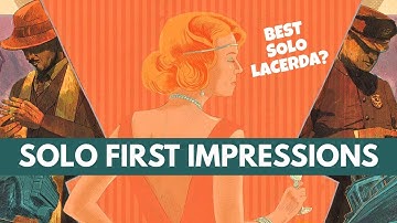 Speakeasy | Solo Board Game First Impressions