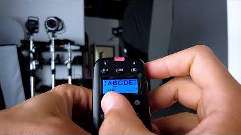 SHAPESHIFT SQT: Connecting Godox Strobes to the trigger