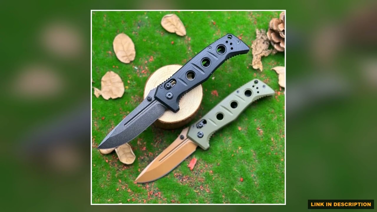 BM 273 Folding Knife CNC Precision Grinding Process G10 Fiberglass Handle PostApocalyptic Gear Esse