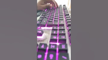 #keyboard #cosmicbyte    lights out