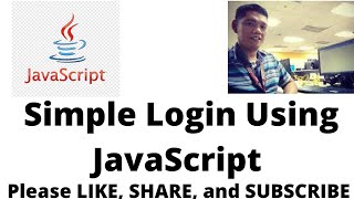 Simple Login Using JavaScript