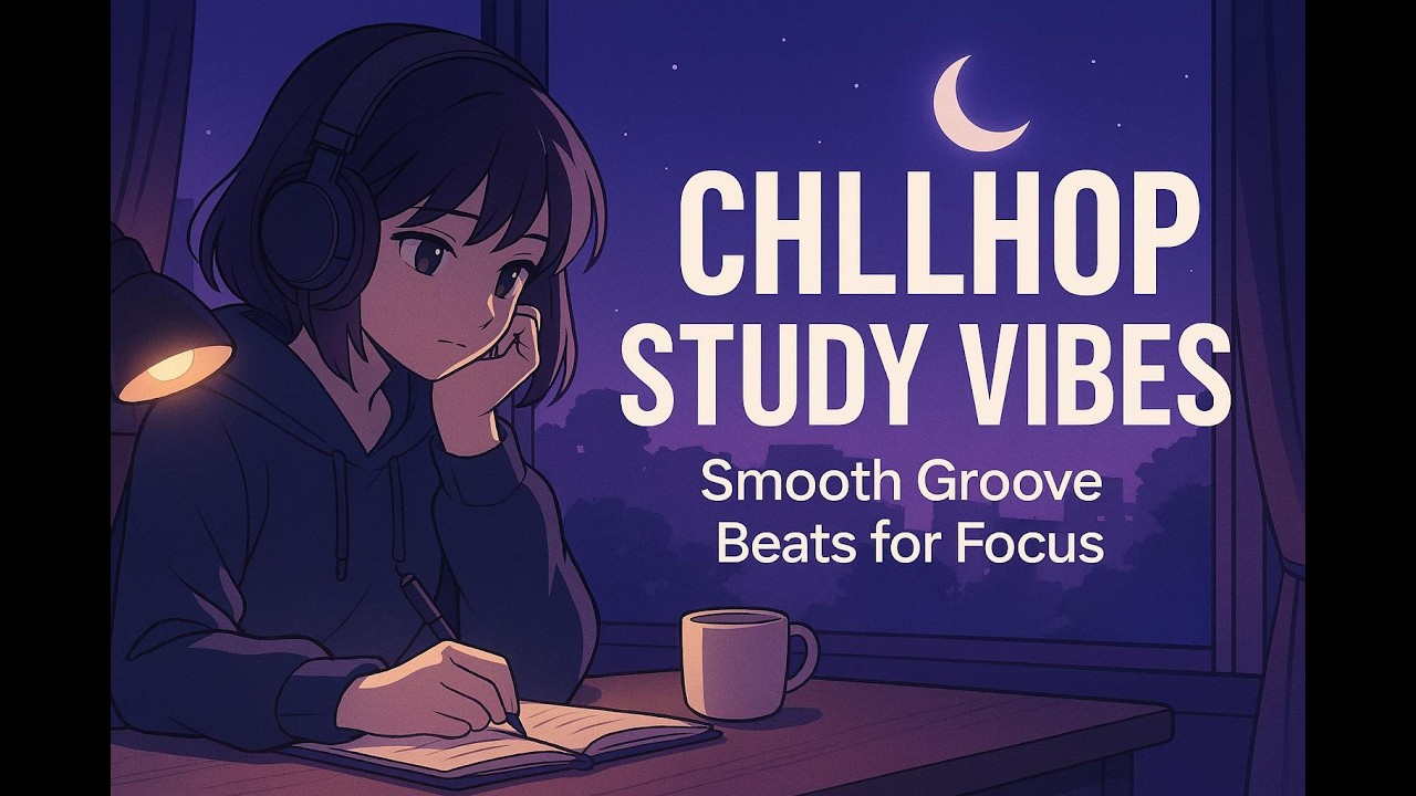 Chillhop Study Vibes 🎧 Smooth Groove Beats for Focus