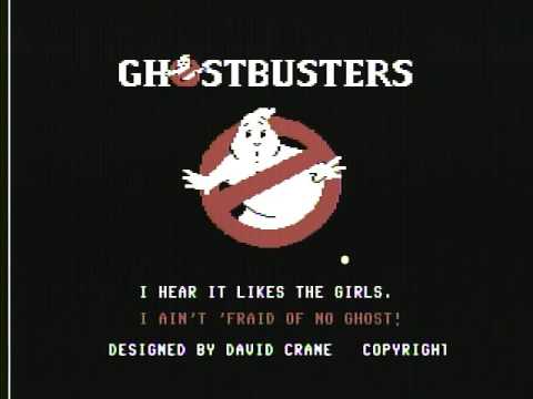 Commodore 64 - Ghostbusters intro