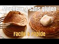 Pancakes au sarrasin sans gluten — faciles, moelleux et rapides à préparer !