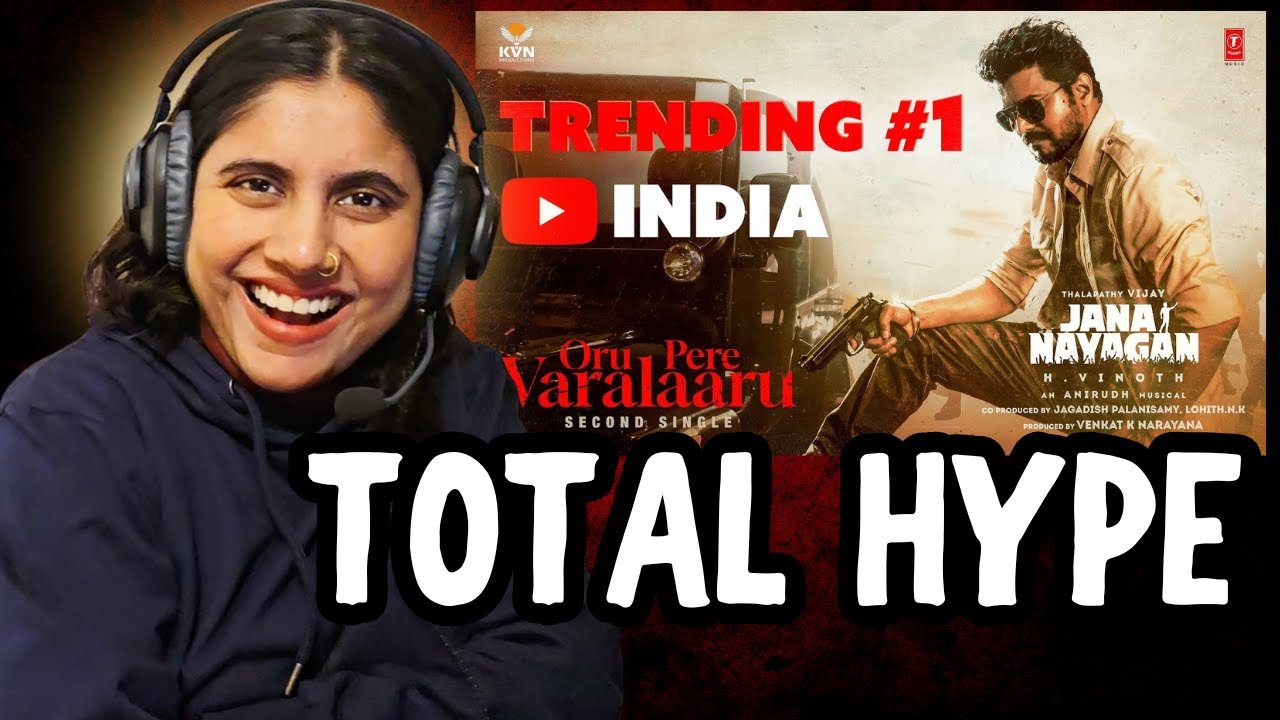 Jana Nayagan Oru Pere Varalaaru Song Reaction | Thalapathy Vijay  |Anirudh | Ashmita Reacts