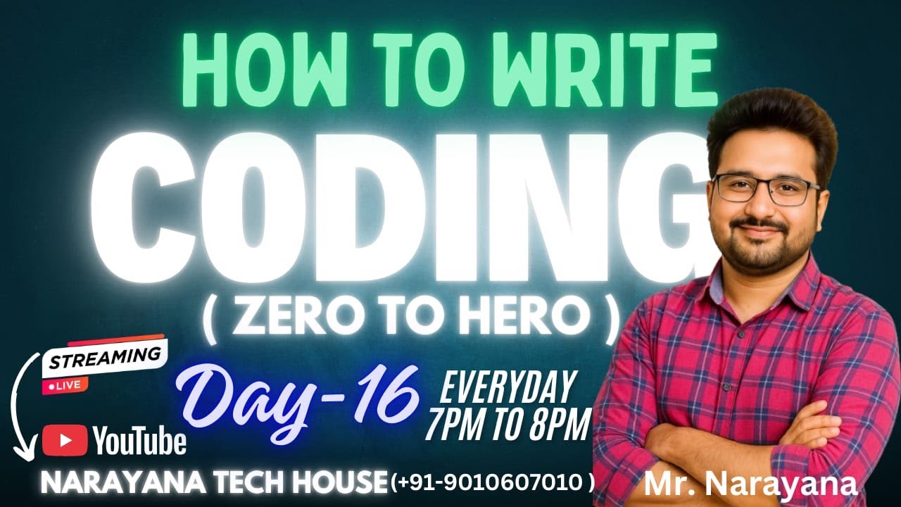 Day16: How to write coding, #Python, #fullstack , #django, #coding, # ...