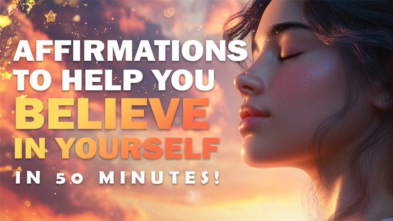 Believe In Yourself with Positive Affirmations (Deep Hypnosis Music)