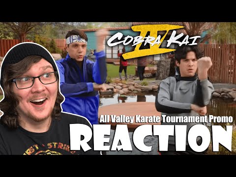 COBRA KAI  SEASON 4 - All Valley Karate Tournament Promo REACTION & BREAKDOWN! Netflix!