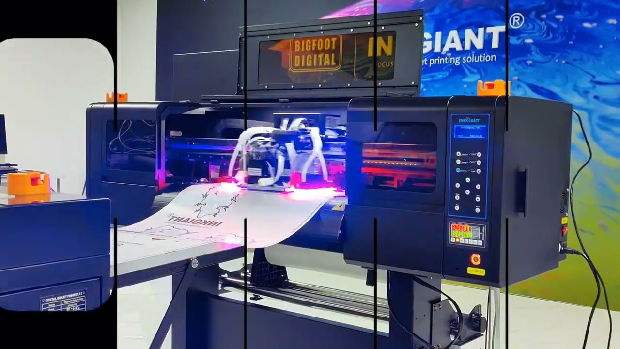 inkgiant flocking and bronzing dtf new technology