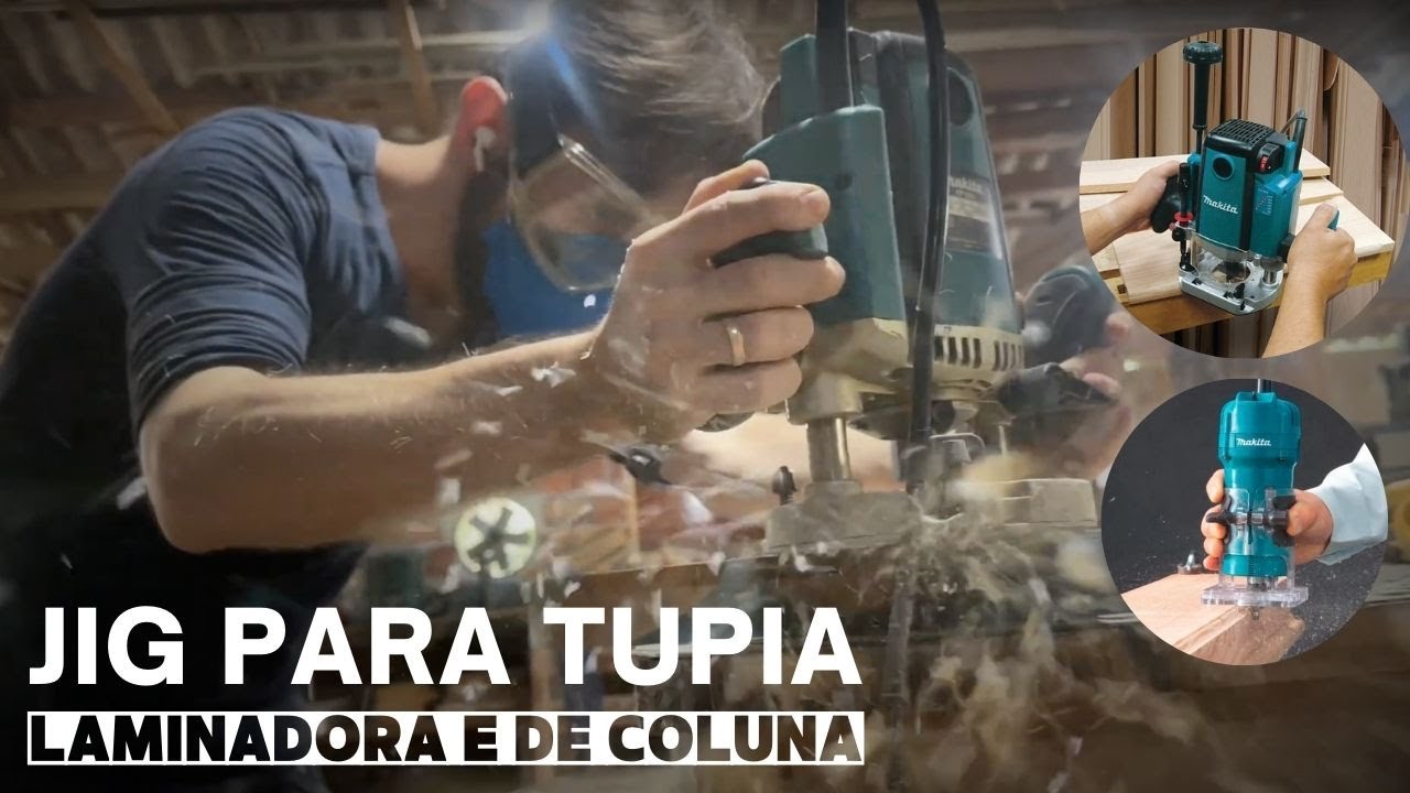 JIG DE NIVELAMENTO Rodelas e Tabuas de MADEIRA / PASSO A PASSO DYE