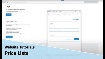 Price Lists (Tutorial)