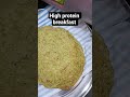prepare the high protein breakfast with lot of veggies and chilla
