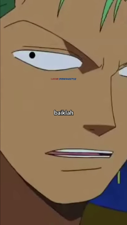 perintah luffy pada zoro untuk membelah #onepiece #topijerami #roronoazoro #bajaklaut