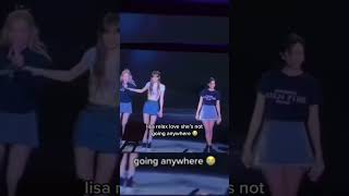 chaelisa ylly She Will Not Go Anywhere Lisa Dont Worry  blackpink lisa chaelisa ros