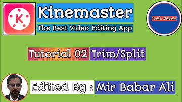 Kinemaster Tutorial 02 - How to Trim or Split Videos by Using KineMaster?