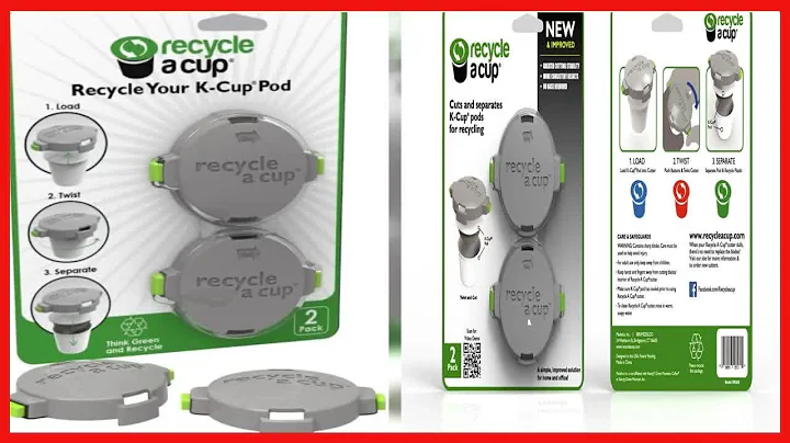 Great product -  Medelco Recycle A Cup - Coffee or Tea Pod Recycling Tool - Compatible with K-Cups