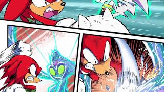 Sonic Forces Stress Test 2/4 Comic Knuckles and Silver teamup