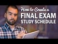 How to Make a Final Exam Study Schedule - College Info Geek