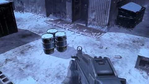 mw3 spec ops survival camping locations and a glitch spot on the map outpost