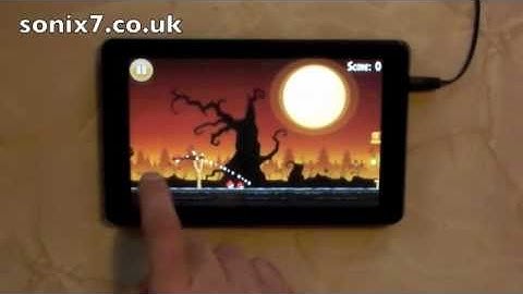 Sonix7 7" Android 2.1 Tablet - Games