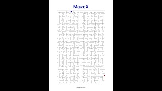 Free Printable Maze for Adults #7 | Advanced Brain Teaser