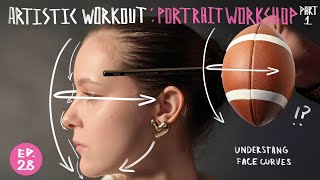 Artistic Workout 28: Portrait Workshop 1. No AI. 