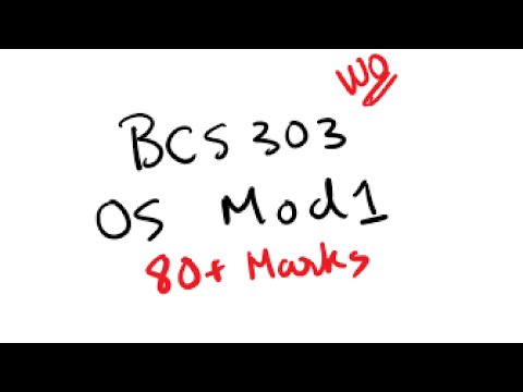 OS MODULE 1