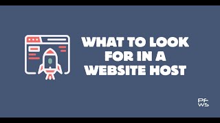What To Look For In A Website Host