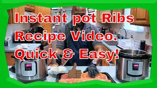 Instant Pot Ribs Recipe Video Quick & Easy screenshot 4