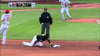 2013/10/07 Molina's strong throw